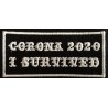 patches - Aufnaeher - corona 2020 I survived