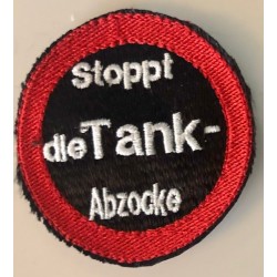 Stoppt Tankabzocke - Aufnäher - patch