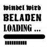 Windel wird beladen - Plotten